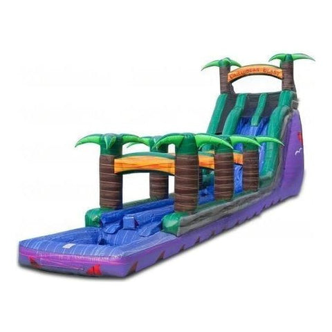 eInflatables Water Parks & Slides 27'H Caribbean Blast Run N Splash Combo by eInflatables 781880265450 5101-1 27'H Caribbean Blast Run N Splash Combo by eInflatables SKU# 5101