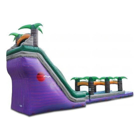 eInflatables Water Parks & Slides 27'H Caribbean Blast Run N Splash Combo by eInflatables 781880265450 5101-1 27'H Caribbean Blast Run N Splash Combo by eInflatables SKU# 5101