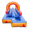 Image of eInflatables Water Parks & Slides 8'H Fire N Ice Run N Splash by eInflatables 10'H Ruby Run N Splash 2 Lane Slide by eInflatables SKU# 5168