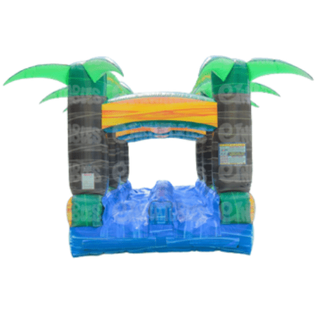 eInflatables Water Parks & Slides 9'H Bahama Blast 2 Lane Run n Splash by eInflatables 781880269311 5057 9'H Bahama Blast 2 Lane Run n Splash by eInflatables SKU# 5057