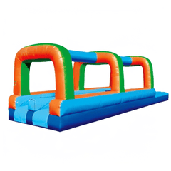 eInflatables Water Parks & Slides 9'H Inflatable Run N Splash 2 Lane Slide by eInflatables 781880238812 617-1 9'H Inflatable Run N Splash 2 Lane Slide by eInflatables SKU# 617