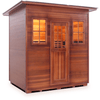 Image of Enlighten Infrared Saunas Saunas 5 Person Sierra Canadian Cedar Sauna Indoor by Enlighten Infrared Saunas 693614812659 I-16380 5 Person Sierra Canadian Cedar Sauna Indoor Enlighten Infrared Saunas
