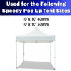 Image of 4 Stake Speedy Canopy Tent Extended Usage, Kit G