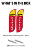 Image of Now Hiring Feather Flag - 2 Pack w/ Ground Spike Pole Set