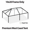 Image of 10' x 20' Replacement West Coast Tent Frame Only, Single Tube