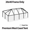 Image of 20' x 40' Replacement West Coast Tent Frame Only, Single Tube