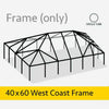 Image of 40' x 60' West Coast Frame Tent - Single Tube Frame Only, Single Tube