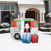 Image of Gemmy Inflatables Christmas Inflatables 7' Christmas Camper/RV Trailer by Gemmy Inflatables 781880274391 GTC00279-7