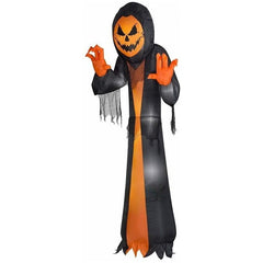 Gemmy Inflatables Halloween Inflatables 12' Lightshow Short Circuit Halloween Spooky Reaper by Gemmy Inflatables 781880272083 221051 12' Lightshow Short Circuit Halloween Spooky Reaper Gemmy Inflatables