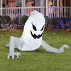 Image of Gemmy Inflatables Halloween Inflatables 4' Halloween Crawling Scary Ghost by Gemmy Inflatables 781880270898 226095