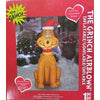 Image of Gemmy Inflatables Inflatable Party Decorations 3 1/2' The Grinch's Max the Dog w/ Santa Hat by Gemmy Inflatables 781880246749 111966