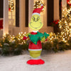 Image of Gemmy Inflatables Inflatable Party Decorations 5.5' Dr. Seuss Grinch w/ Christmas Tree by Gemmy Inflatables 781880240969 114383
