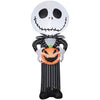 Image of Gemmy Inflatables Inflatable Party Decorations 5' Halloween Nightmare Before Christmas Jack Skellington w/ Jack O' Lantern by Gemmy Inflatables 781880239161 225344 5' Halloween Nightmare Christmas Jack Skellington JackO Lantern Gemmys