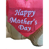 Image of Gemmy Inflatables Inflatable Party Decorations 6' Brown Bear Holding Heart w/ Interchangeable Banners by Gemmy Inflatables 3' Valentine's Day Brown Bear w/ Heart by Gemmy Inflatables SKU#440882