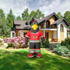 Image of Gemmy Inflatables Inflatable Party Decorations 7' ANHL Chicago Blackhawks Tommy Hawk Mascot by Gemmy Inflatables 576062