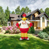 Image of Gemmy Inflatables Inflatable Party Decorations 7' MLB St. Louis Cardinals Fredbird Mascot by Gemmy Inflatables 576046 - 03122