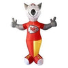 Image of Gemmy Inflatables Inflatable Party Decorations 7' NFL Inflatable Kansas City Chiefs Wolf Mascot by Gemmy Inflatables 526358 - 616-100-M