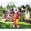 Image of Gemmy Inflatables Inflatable Party Decorations 7' NFL Inflatable Kansas City Chiefs Wolf Mascot by Gemmy Inflatables 526358 - 616-100-M
