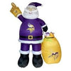 Image of Gemmy Inflatables Inflatable Party Decorations 7' NFL Minnesota VIKINGS Santa Claus by Gemmy Inflatables 620300