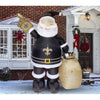Image of Gemmy Inflatables Inflatable Party Decorations 7' NFL New Orleans SAINTS Santa Claus by Gemmy Inflatables 620296
