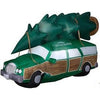 Image of Gemmy Inflatables Inflatable Party Decorations 8' Christmas Vacation Station wagon w/ Christmas Tree by Gemmy Inflatables 781880241140 114436 8' Christmas Vacation Station wagon Christmas Tree Gemmy Inflatables