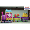 Image of Gemmy Inflatables Lawn Ornaments & Garden Sculptures 15' Easter Bunny Deluxe Train! by Gemmy Inflatable 781880208150 Y606 15' Easter Bunny Deluxe Train! by Gemmy Inflatable SKU# Y606