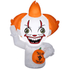 Image of Gemmy Inflatables Lawn Ornaments & Garden Sculptures 3' Car Buddy Pennywise IT! by Gemmy Inflatables 781880241751 591647939 - 221176 3' Car Buddy Pennywise IT! by Gemmy Inflatables SKU 591647939 - 221176