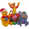 Image of Gemmy Inflatables Lawn Ornaments & Garden Sculptures 6' Winnie The Pooh & Friends Honey Scene by Gemmy Inflatables 781880241034 111139