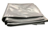 Image of 15' x 15' Heavy Duty Waterproof PVC Vinyl Tarp - Gray