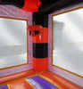 Image of Halloween Pumpkin, Double Water Slide Bounce House with Blower