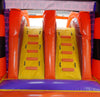 Image of Halloween Pumpkin, Double Water Slide Bounce House with Blower