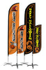 Image of Happy Halloween Feather Flag