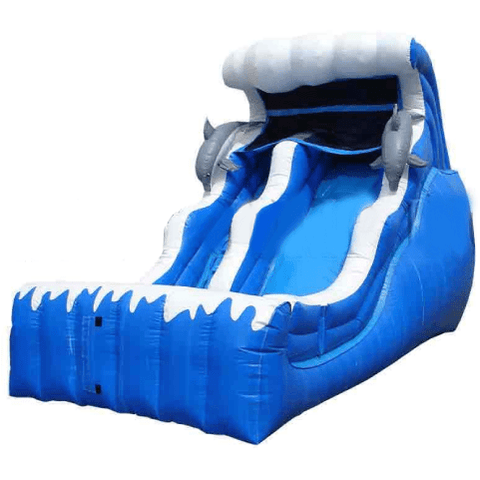Happy Jump Commercial Bouncers 18" Double Drop Wet & Dry Slide by Happy Jump WS4121 18" Double Drop Wet & Dry Slide by Happy Jump SKU# WS4121