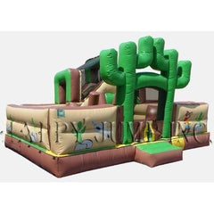 Happy Jump Inflatable Bouncers 10'H Western Junior Game by Happy Jump 10'H Ocean Junior Game by Happy Jump SKU# IG5523