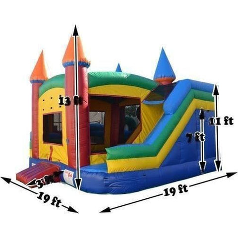 Happy Jump Inflatable Bouncers 13'H 360 Combo by Happy Jump 18x18 Indoor Bounce house by Happy Jump SKU#MN1285