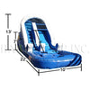 Image of Happy Jump Inflatable Bouncers 13'H Backyard Water Slide - Primary Colors by Happy Jump WS4207 13'H Backyard Water Slide by Happy Jump SKU# WS4206