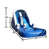 Image of Happy Jump Inflatable Bouncers 13'H Backyard Water Slide Tropical by Happy Jump WS4208 13'H Backyard Water Slide Tropical by Happy Jump SKU# WS4208