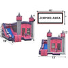 Image of Happy Jump Inflatable Bouncers 14'H 5x Jump & Splash Diamond Castle by Happy Jump 781880278702 CO2329 14'H 5x Jump & Splash Diamond Castle by Happy Jump SKU# CO2329