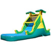 Image of Happy Jump Inflatable Bouncers 14'H Water Slide - Tropical by Happy Jump 14'H Water Slide - Primary Colors by Happy Jump SKU# WS4201
