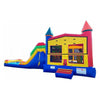 Image of Happy Jump Inflatable Bouncers 15'H 5 in 1 Super Combo Double Lane with Pool by Happy Jump 781880299349 CO2190 15'H 5 in 1 Super Combo Double Lane with Pool by Happy Jump SKU CO2190