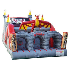 15'H Dragon's Lair 3 Lane Mega Thrill by Happy Jump