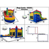 Image of Happy Jump Inflatable Bouncers 16'H Mega Combo by Happy Jump 781880277491 CO2201 16'H Mega Combo by Happy Jump SKU#CO2201