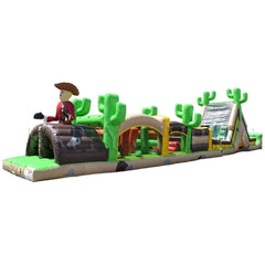 Happy Jump Inflatable Bouncers 16'H Obstacle Course 3 - Western Theme by Happy Jump 781880278863 IG5122 16'H Obstacle Course 3 - Western Theme by Happy Jump SKU# IG5122