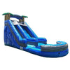 Image of Happy Jump Inflatable Bouncers 18' Blue Wave Water Slide (Marble) by Happy Jump 18'H Slide Marble (Wet & Dry) by Happy Jump SKU# SL3141-1M