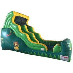 Happy Jump Inflatable Bouncers 18'H Double Drop Wet & Dry Tropical Slide by Happy Jump 781880253730 WS4124 18'H Double Drop Wet & Dry Tropical Slide by Happy Jump SKU# WS4124