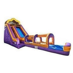 Happy Jump Inflatable Bouncers 18'H Paradise Cove with Slip & Slide Pool by Happy Jump WS4138 18'H Tropical Surf with Slip & Slide by Happy Jump SKU# WS4132