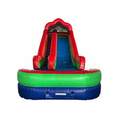 18'H Water Slide by Happy Jump