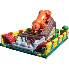 Happy Jump Inflatable Bouncers 20'H The Leopard Challenge II (3 Pieces) by Happy Jump 781880267812 XL8141 20'H The Leopard Challenge II (3 Pieces) by Happy Jump SKU XL8141