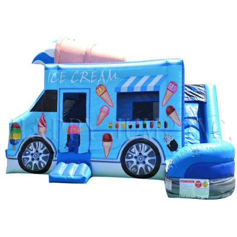 Happy Jump Inflatable Bouncers 22' L Ice Cream Truck by Happy Jump 781880271154 CO2415 22' L Ice Cream Truck by Happy Jump SKU# CO2415