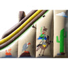 Image of Happy Jump Inflatable Bouncers 24'H Double Lane Slide - Western by Happy Jump 781880247838 SL3163 24'H Double Lane Slide - Western by Happy Jump SKU#SL3163